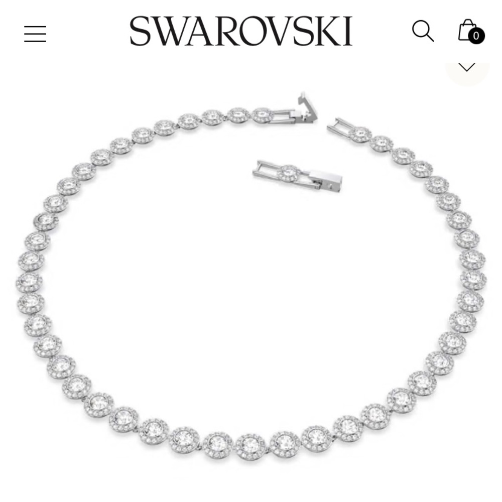 Swarovski Silver Necklace